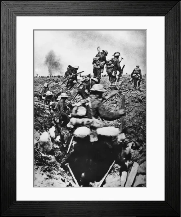 Framed Print : Morval 1916 Framed Print : Morval 1916