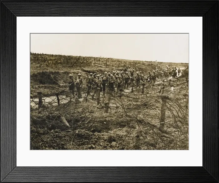 Framed Print : Hindenburg Line Framed Print : Hindenburg Line