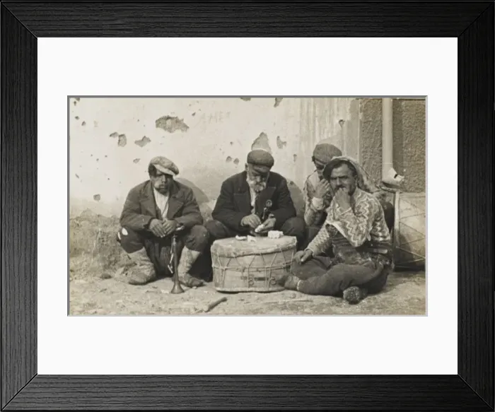 Framed Print : Group of Street Musicians - Turkey Framed Print : Group of Street Musicians - Turkey