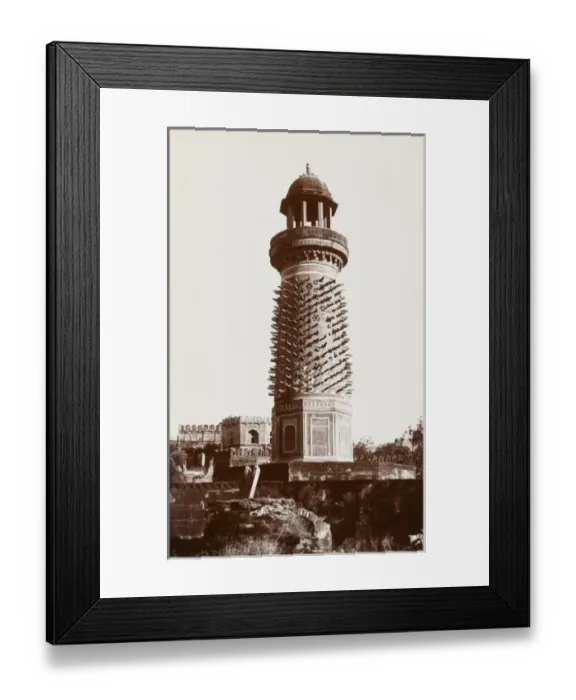 Framed Print : Agra - Fatehpursikri - Hiran Minar Framed Print : Agra - Fatehpursikri - Hiran Minar