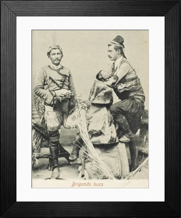 Framed Print : Turkish Brigands Framed Print : Turkish Brigands