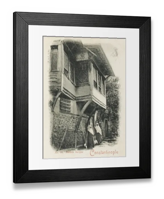 Framed Print : A traditional Jumba house - Istanbul Framed Print : A traditional Jumba house - Istanbul