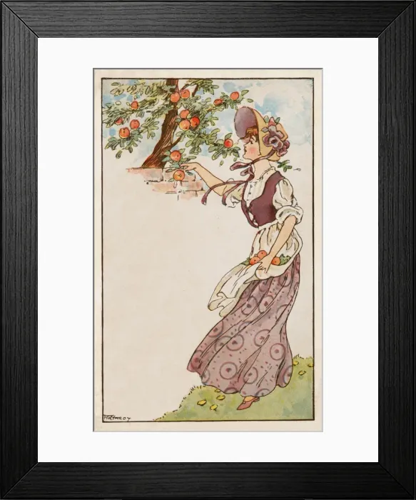 Framed Print : The fruit picker Framed Print : The fruit picker