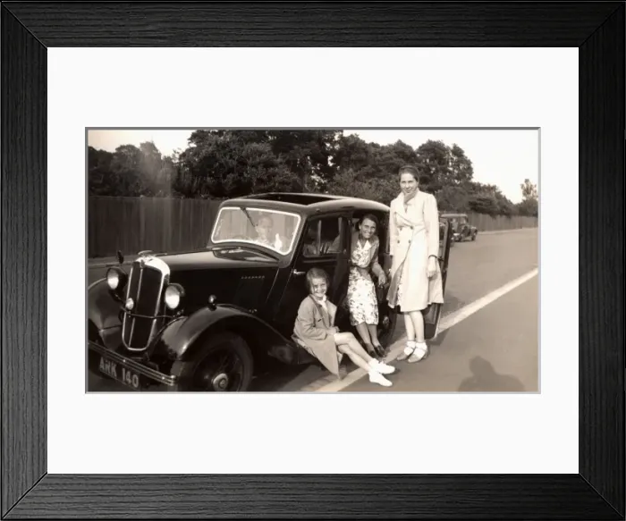 Framed Print : Small family car Framed Print : Small family car