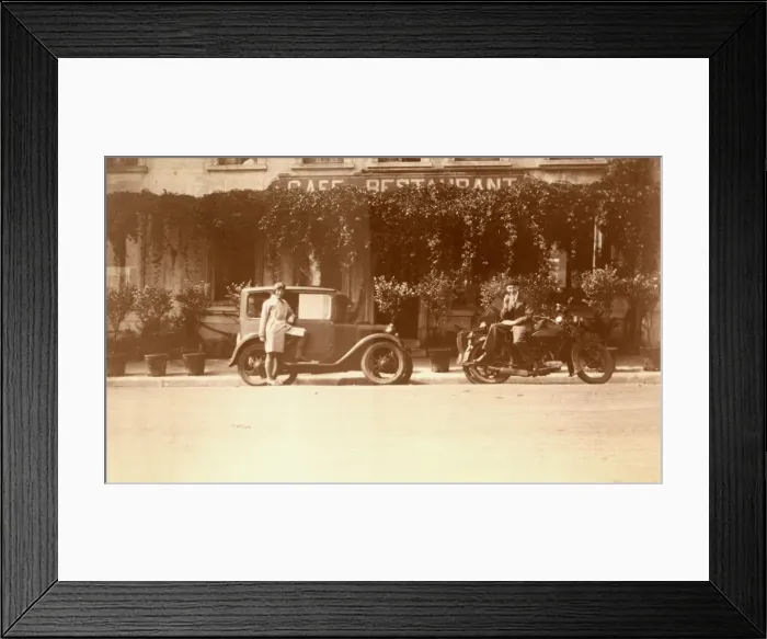 Framed Print : Vintage Car Framed Print : Vintage Car