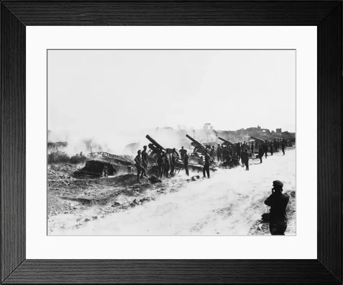 Framed Print : Second Battle of the Somme 1918 Framed Print : Second Battle of the Somme 1918