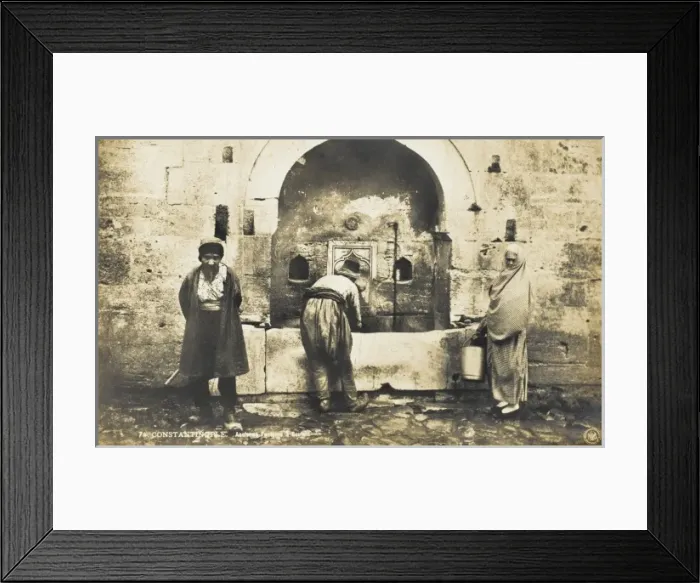 Framed Print : Istanbul - Ancient Fountain at Scutari Framed Print : Istanbul - Ancient Fountain at Scutari