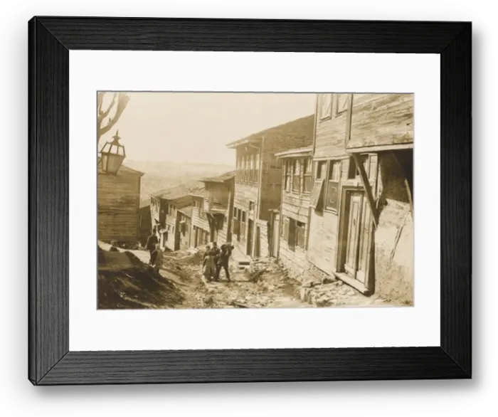 Framed Print : Turkish street scene - Istanbul Framed Print : Turkish street scene - Istanbul