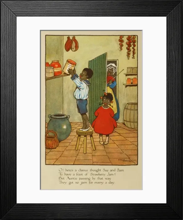 Framed Print : Trouble in the Larder Framed Print : Trouble in the Larder