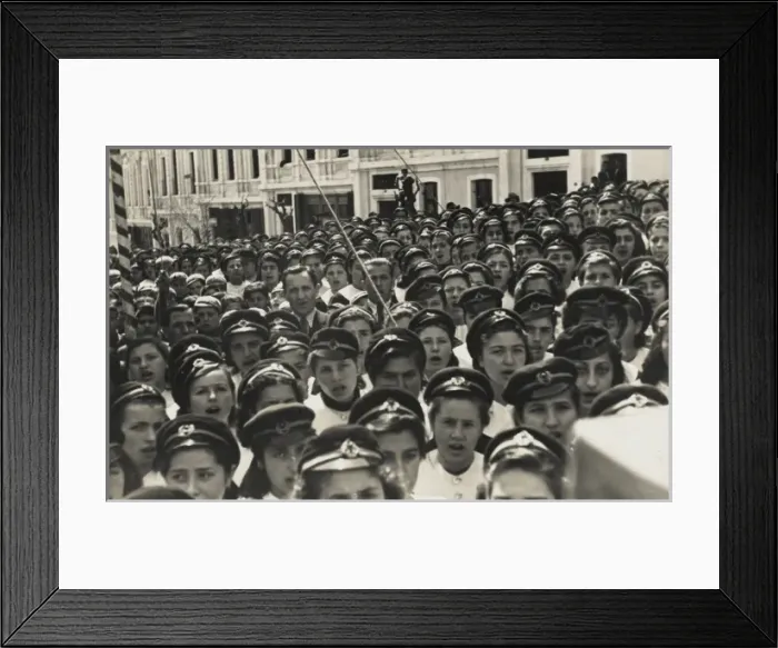 Framed Print : Turkish Youth Group - 1940s Framed Print : Turkish Youth Group - 1940s