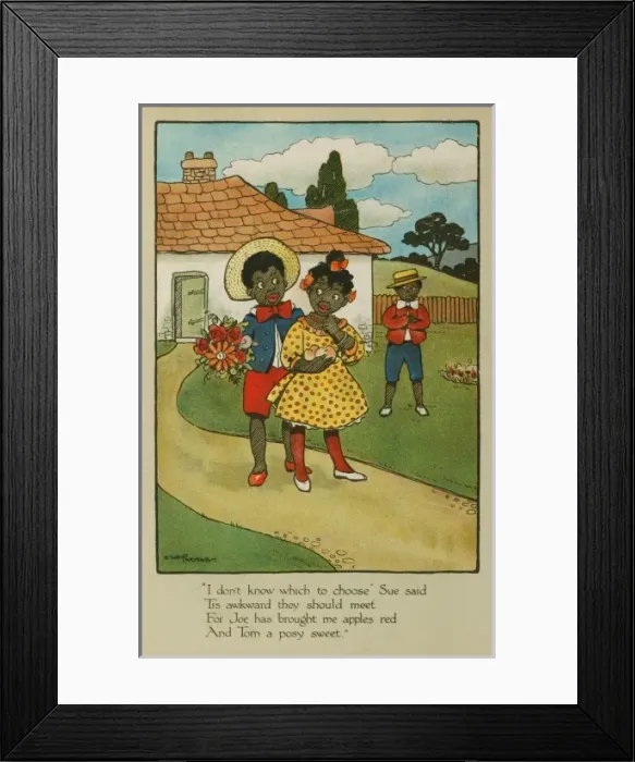 Framed Print : Sue and her Suitors Framed Print : Sue and her Suitors
