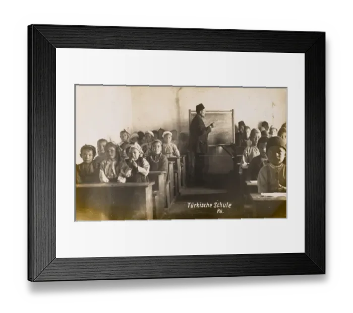 Framed Print : Scene in a Turkish School Framed Print : Scene in a Turkish School