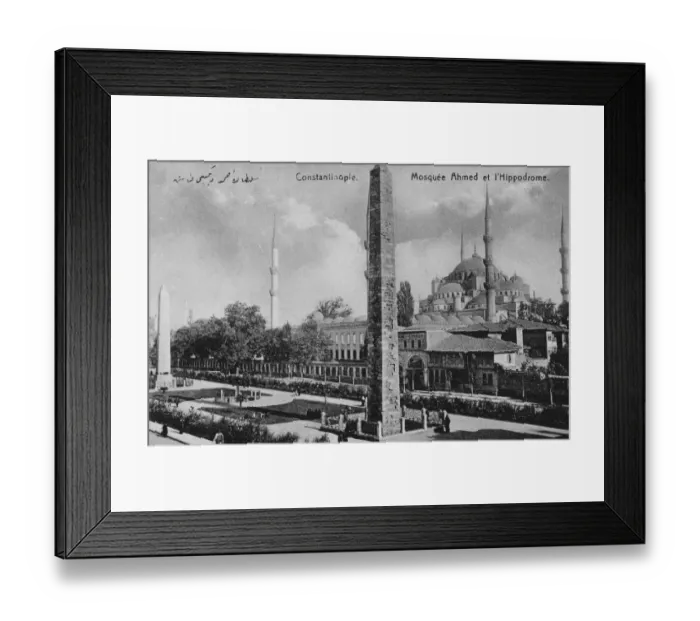 Framed Print : Constantinople - Sultan Ahmet I Mosque Framed Print : Constantinople - Sultan Ahmet I Mosque