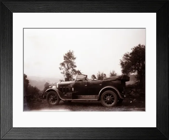 Framed Print : Morris Empire Oxford 4-seater Tourer Framed Print : Morris Empire Oxford 4-seater Tourer