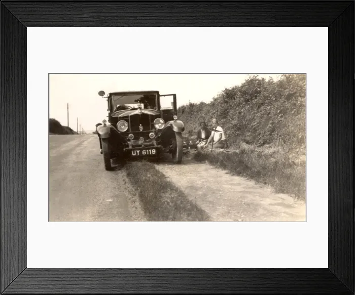 Framed Print : Roadside picnic Framed Print : Roadside picnic