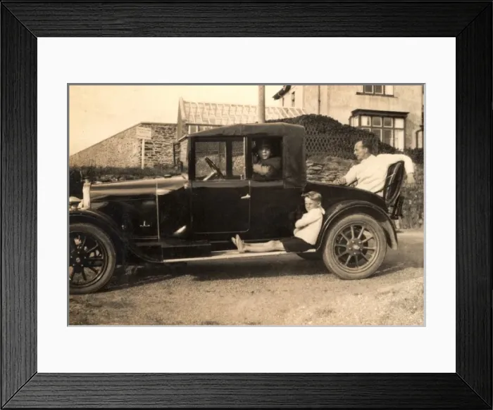 Framed Print : Drophead Tourer with Dickey Seat Framed Print : Drophead Tourer with Dickey Seat