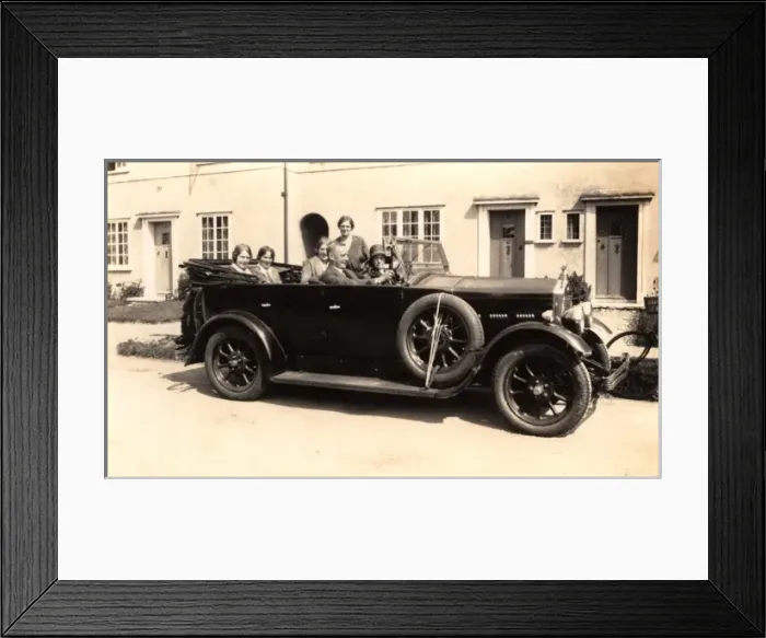 Framed Print : Large family saloon Framed Print : Large family saloon