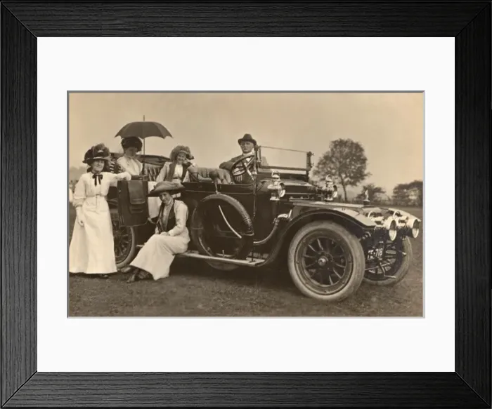 Framed Print : Vintage Car Framed Print : Vintage Car
