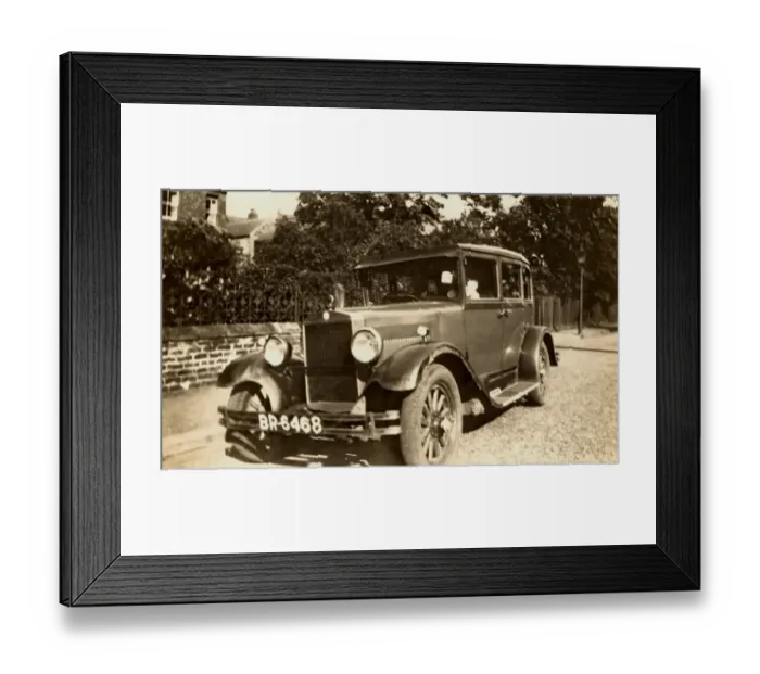 Framed Print : Large saloon car Framed Print : Large saloon car