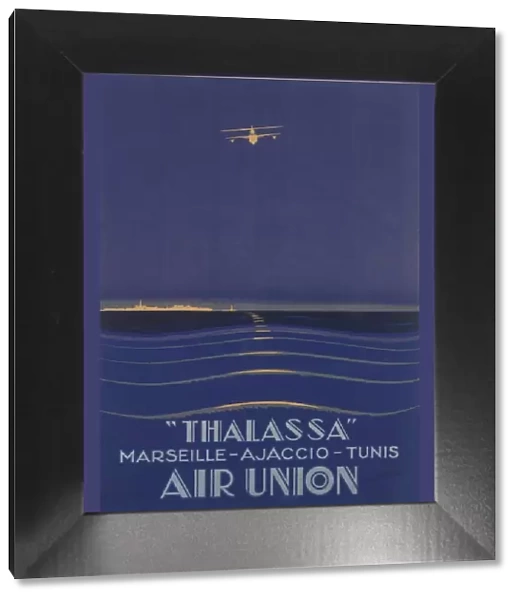 Poster advertising Air Union flights