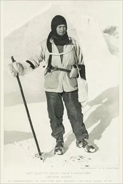 Robert Falcon Scott - at the Antarctic