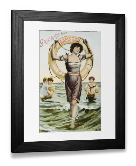 Framed Print : Greetings from Ramsgate Framed Print : Greetings from Ramsgate