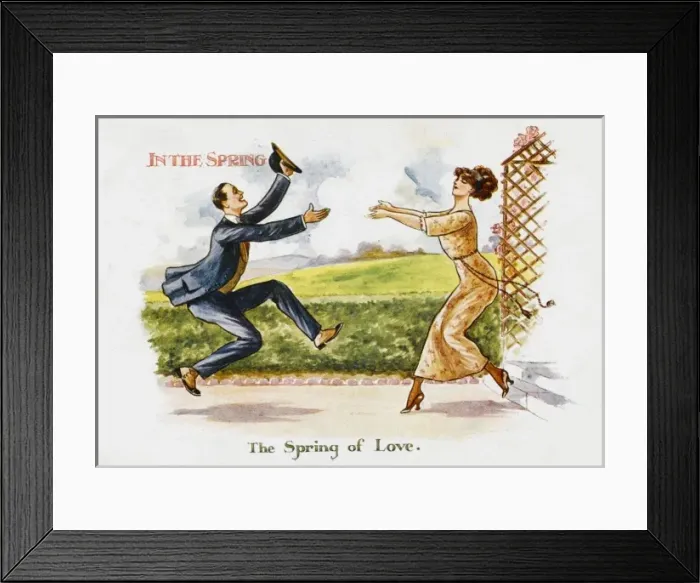 Framed Print : The Spring of Love Framed Print : The Spring of Love