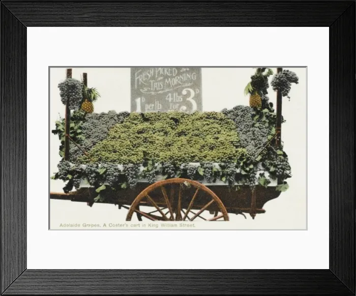 Framed Print : Grape Stall - Adelaide, Australia Framed Print : Grape Stall - Adelaide, Australia