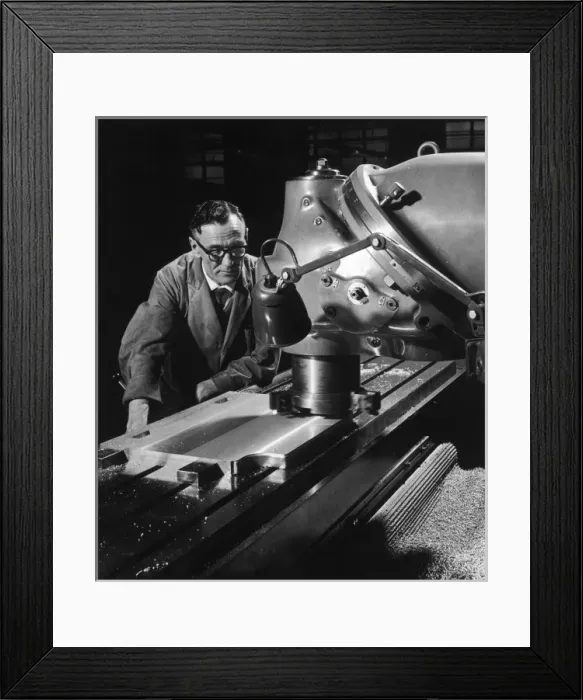 Framed Print : Industrial metalworking Framed Print : Industrial metalworking