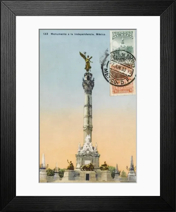 Framed Print : Mexico City - Independence Monument Framed Print : Mexico City - Independence Monument