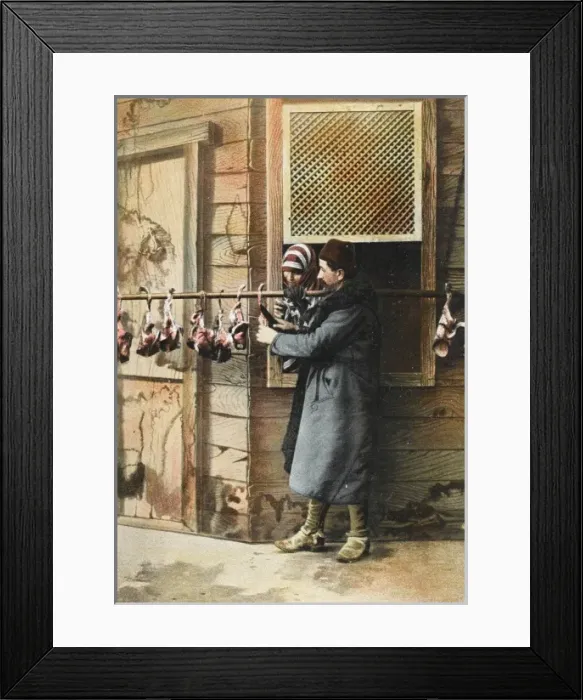 Framed Print : Offal seller - Constantinople Framed Print : Offal seller - Constantinople
