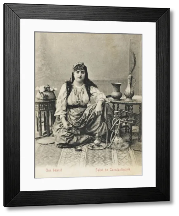 Framed Print : Turkish beauty - Constantinople Framed Print : Turkish beauty - Constantinople