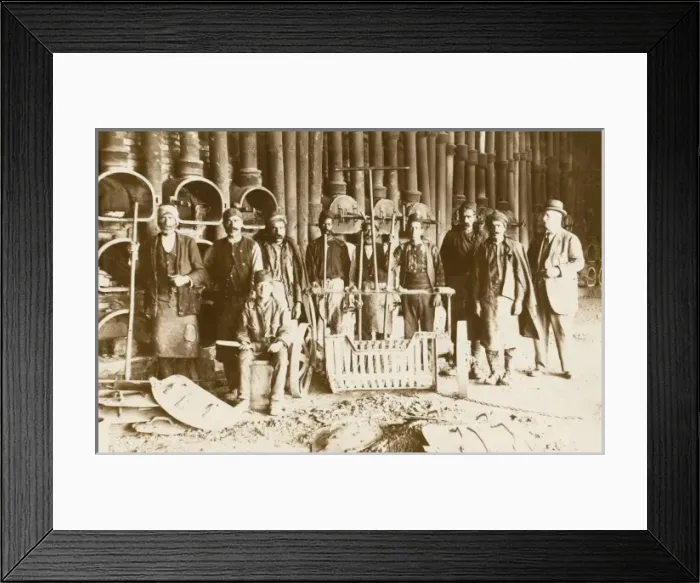 Framed Print : A Pottery Factory Framed Print : A Pottery Factory