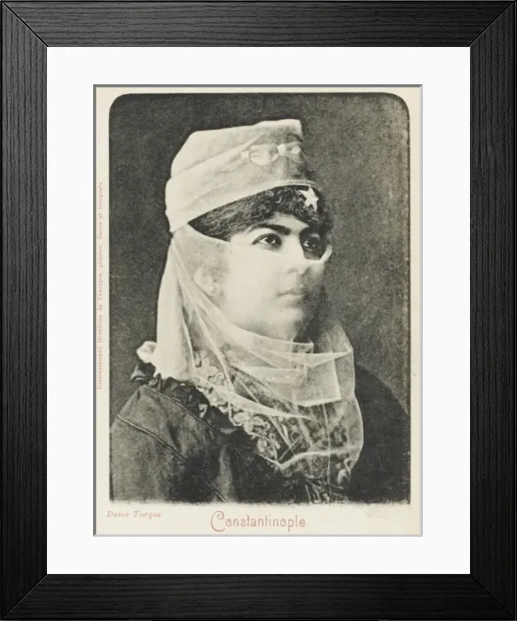 Framed Print : Turkish woman from Constantinople Framed Print : Turkish woman from Constantinople