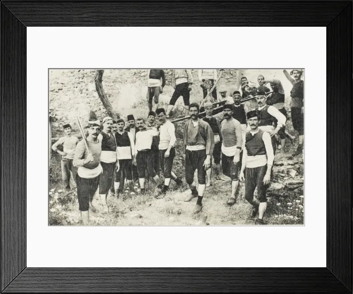 Framed Print : Irregular Fireman - Constantinople, Turkey Framed Print : Irregular Fireman - Constantinople, Turkey