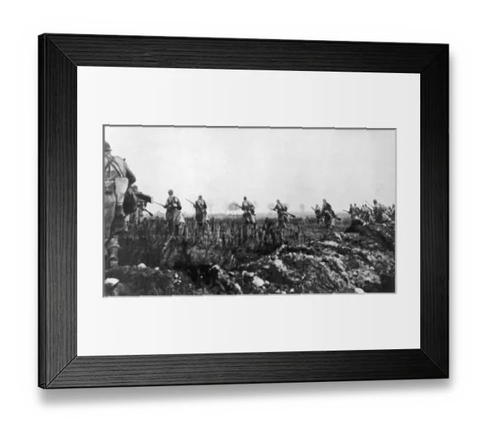 Framed Print : French Front 1915 Framed Print : French Front 1915