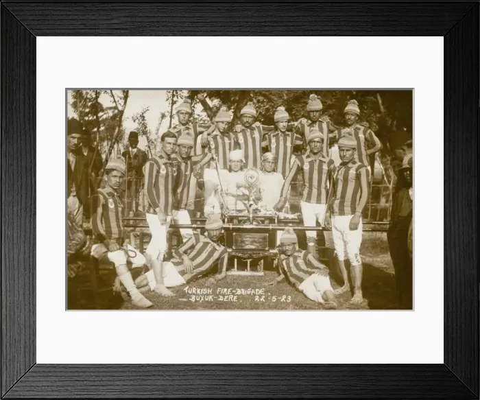 Framed Print : Turkish Firemen - Constantinople, Turkey Framed Print : Turkish Firemen - Constantinople, Turkey