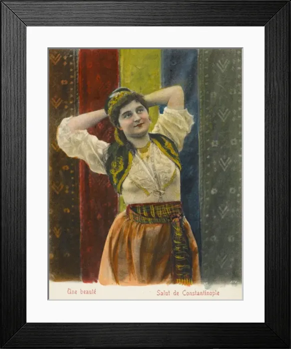 Framed Print : Turkish beauty - Constantinople Framed Print : Turkish beauty - Constantinople