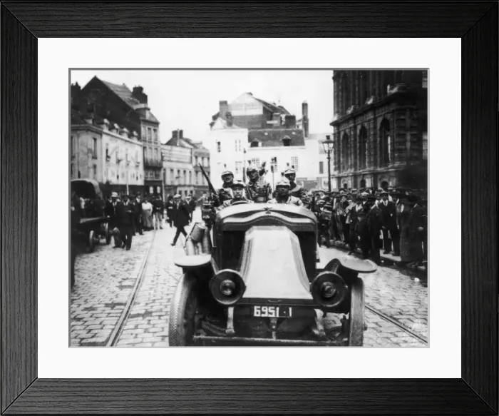 Framed Print : French Front 1915 Framed Print : French Front 1915