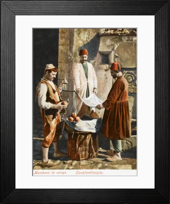 Framed Print : Seller of Quince Framed Print : Seller of Quince