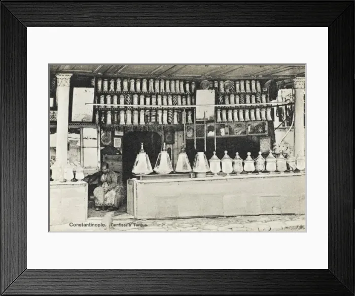 Framed Print : Turkish Sweet Shop Framed Print : Turkish Sweet Shop