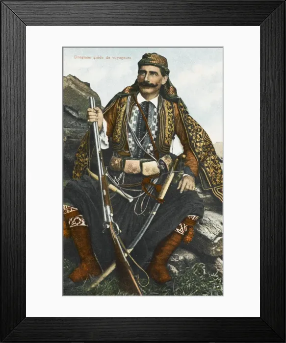 Framed Print : Interpreter and guard for travellers Framed Print : Interpreter and guard for travellers