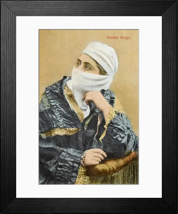Framed Print : Egypt - Turkish Woman Framed Print : Egypt - Turkish Woman