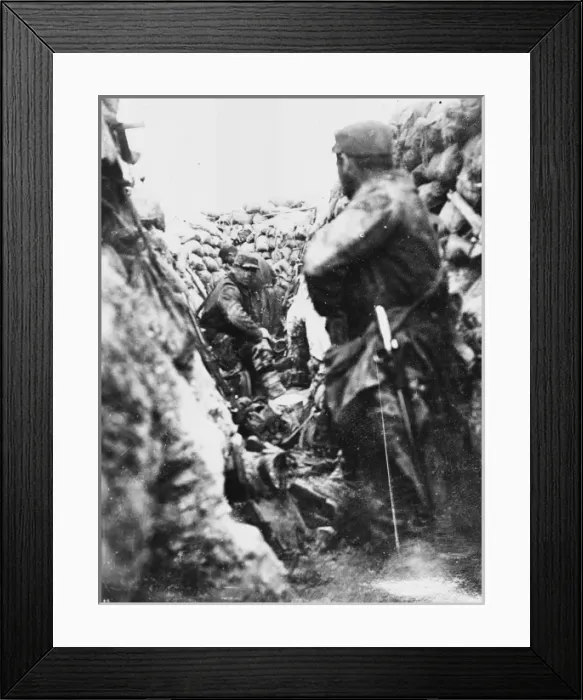 Framed Print : French Front 1915 Framed Print : French Front 1915