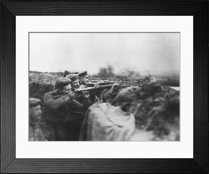 Framed Print : French Front 1915 Framed Print : French Front 1915
