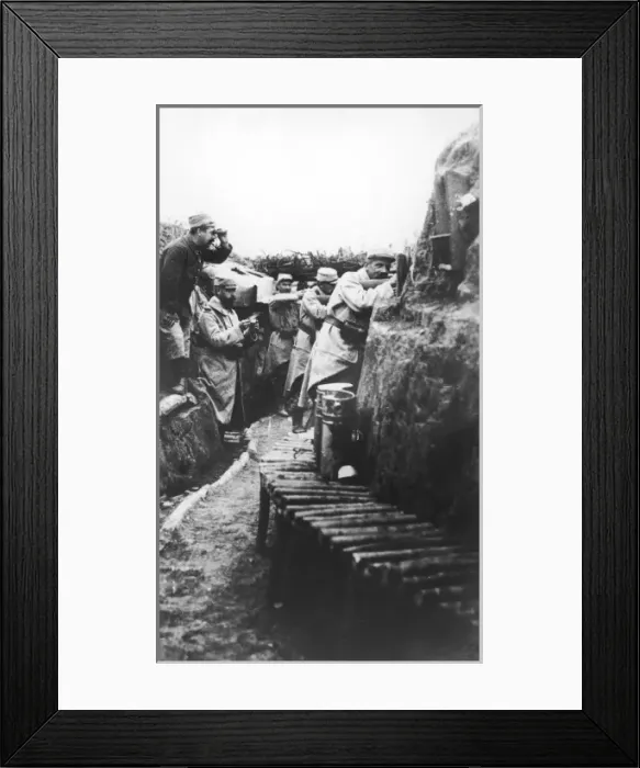 Framed Print : French Front 1915 Framed Print : French Front 1915