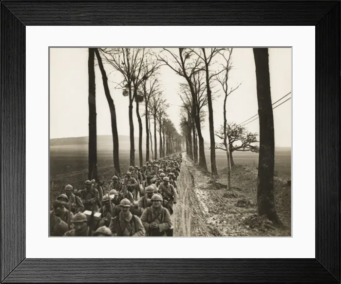 Framed Print : French Front 1915 Framed Print : French Front 1915