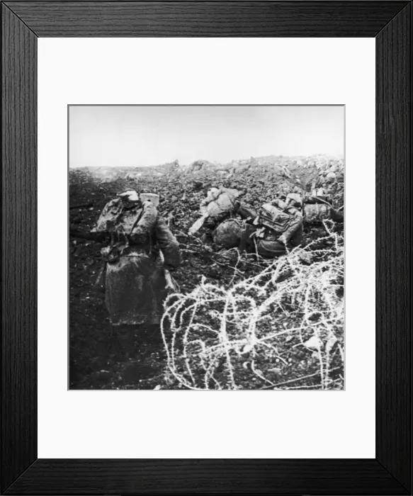 Framed Print : French Front 1915 Framed Print : French Front 1915