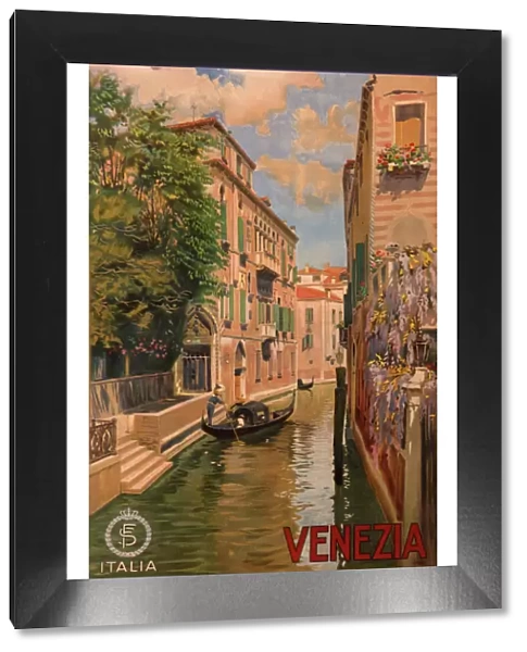Poster advertising Venice