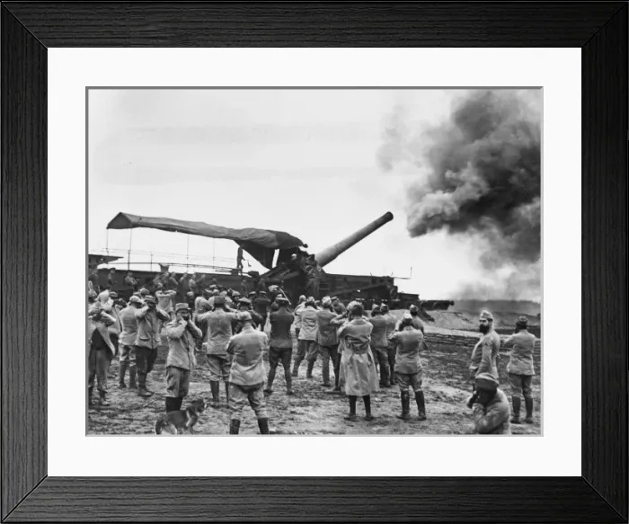 Framed Print : French Front 1916 Framed Print : French Front 1916